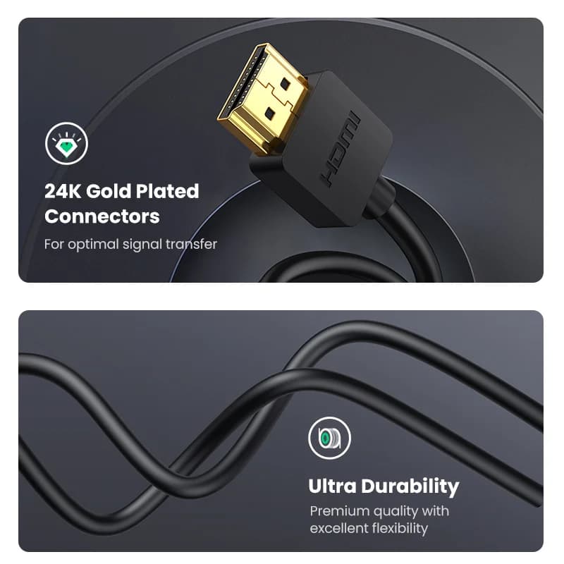 Dây cáp Micro HDMI sang HDMI 4K 60Hz