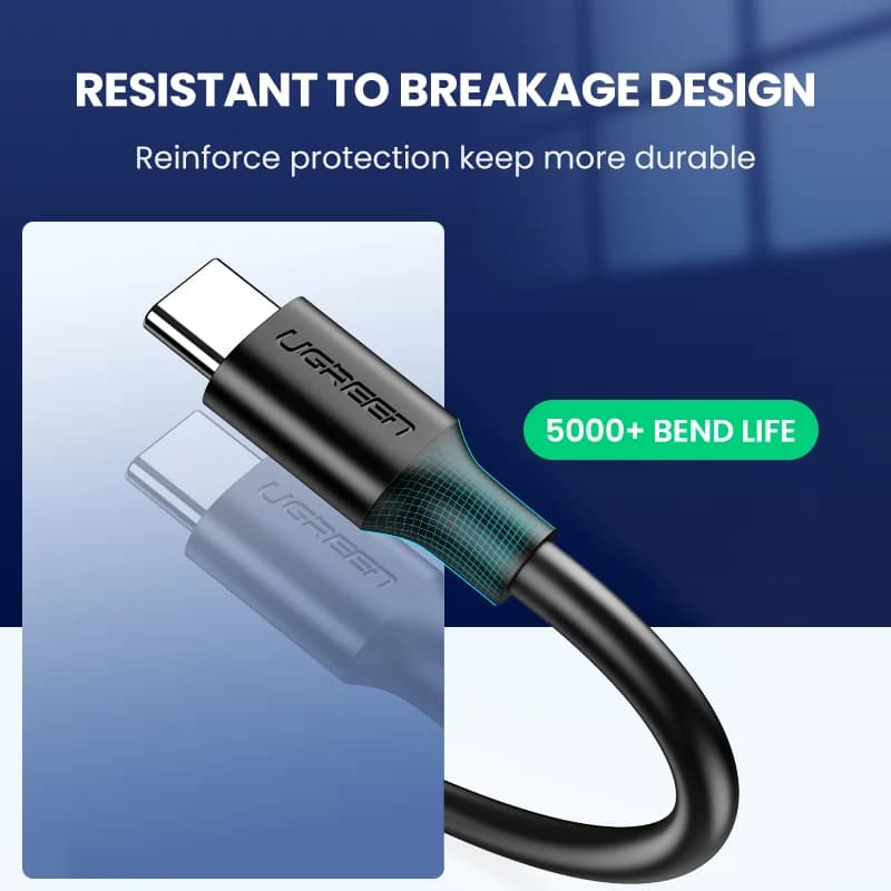 Cáp dữ liệu USB-C, USB 3.0 5Gbps, 3A