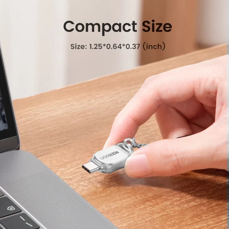 Đầu đọc thẻ Micro SD sang USB-C, USB 3.0 OTG