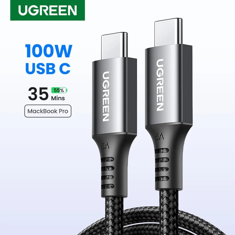 Cáp sạc nhanh PD USB-C to USB-C 100W