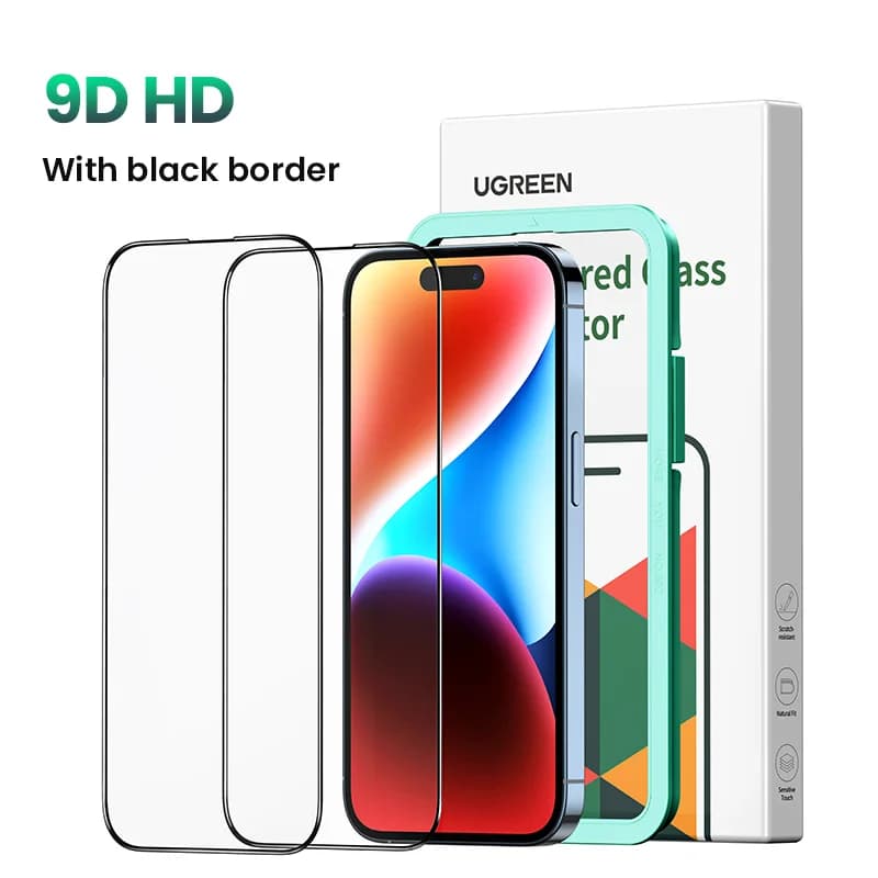 Combo 2 Miếng Dán Kính Cường Lực Cho iPhone