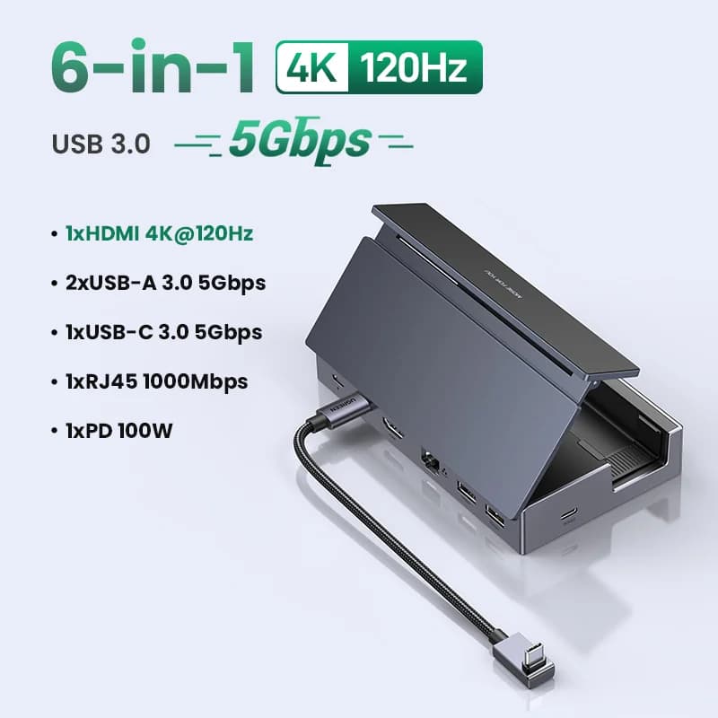 Đế docking Steam Deck kèm HDMI