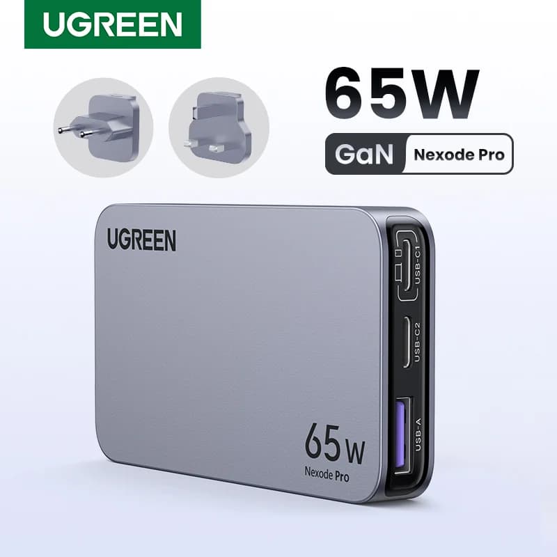 Sạc USB-C GaN 65W hỗ trợ Quick Charge 4.0