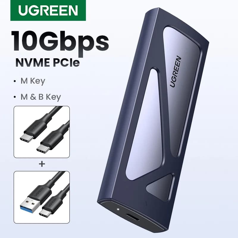 Hộp ổ cứng M.2 NVMe SSD USB-C 5Gbps