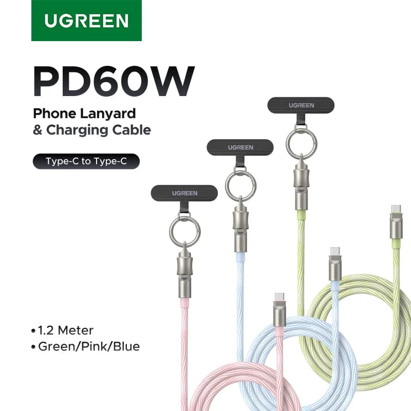 Cáp sạc đeo cổ PD60W USB-C