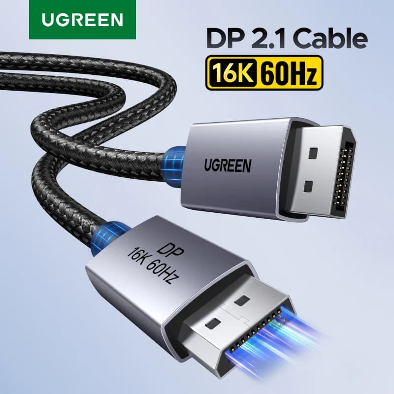 Cáp DisplayPort 2.1, hỗ trợ video HDR 8K 60Hz