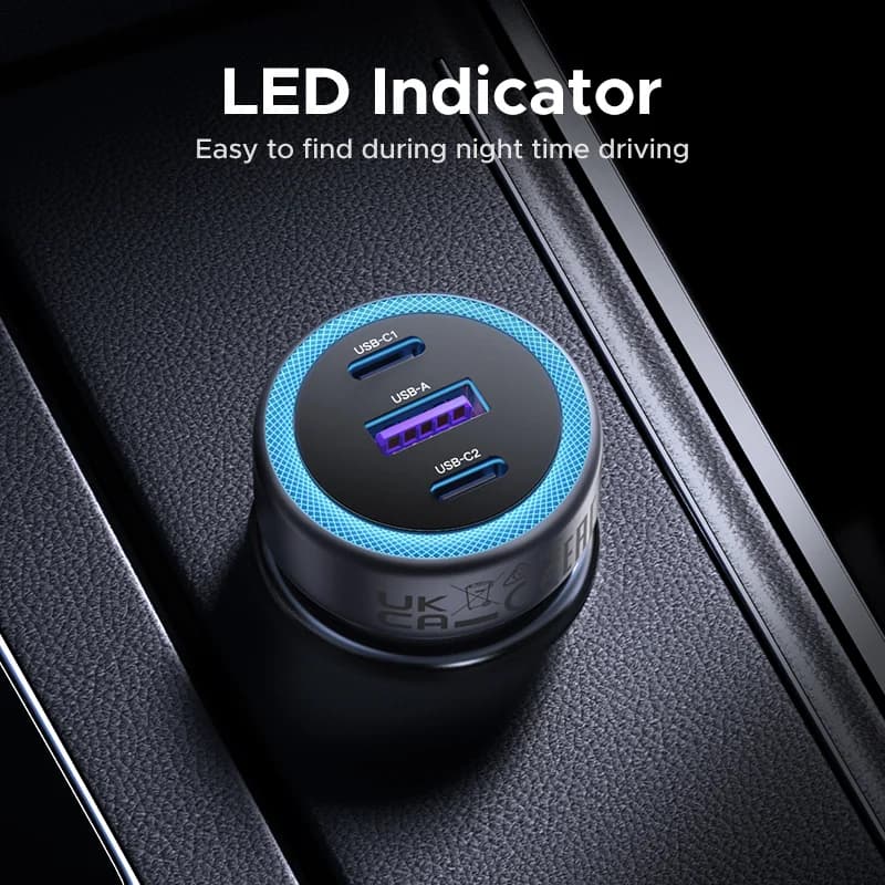Bộ sạc nhanh ô tô USB-C 30W