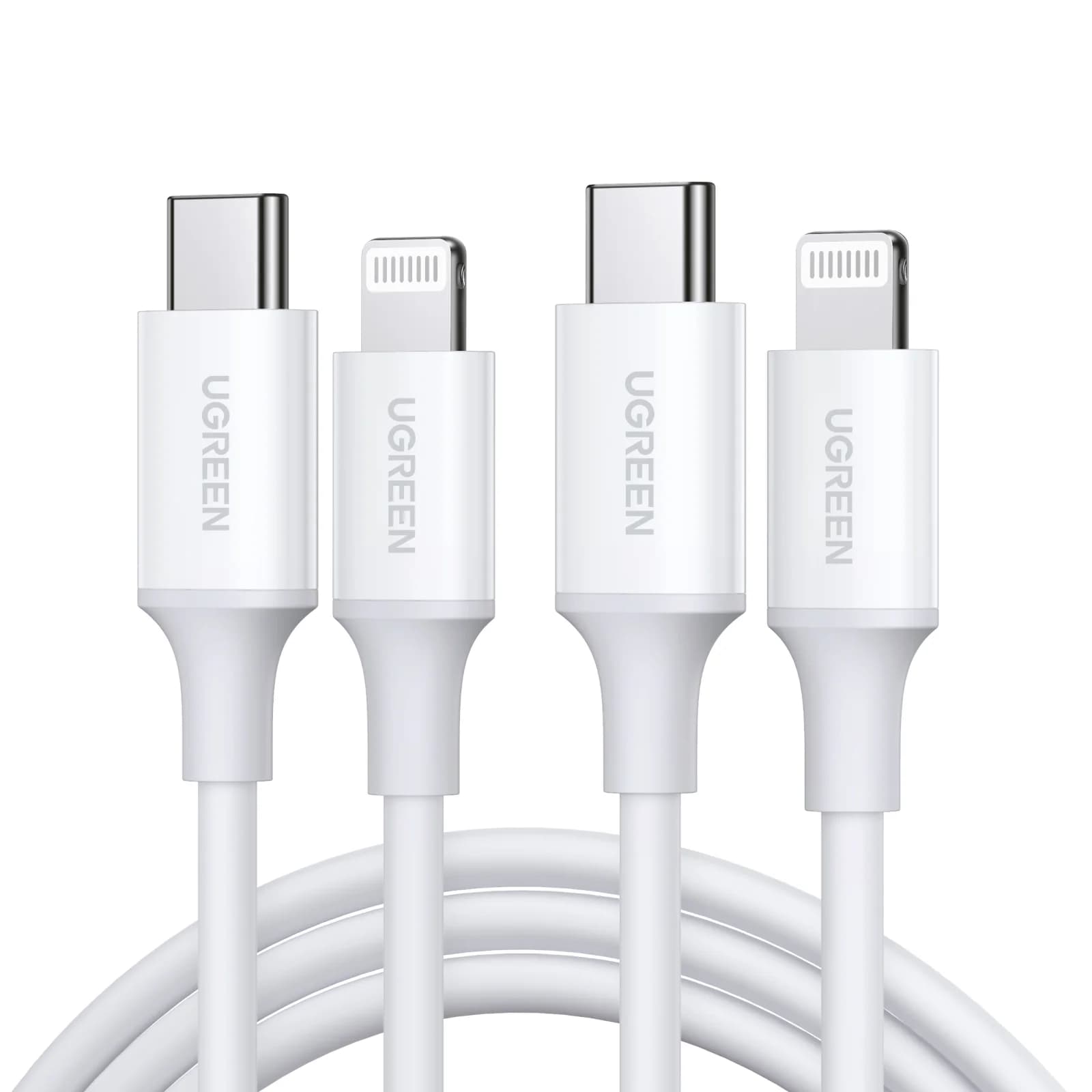 Bộ 2 cáp USB-C sang Lightning đạt chuẩn MFi