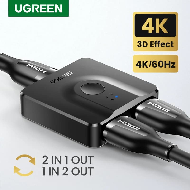 Bộ chia và chuyển đổi tín hiệu HDMI hai chiều 4K