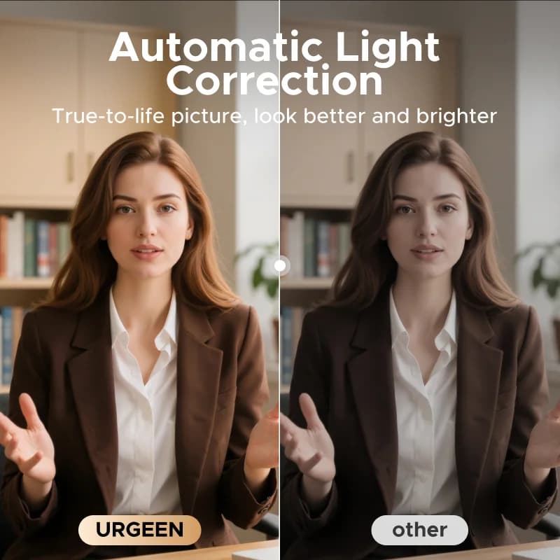 Webcam 4K kèm Micro và Tự động cân bằng ánh sáng